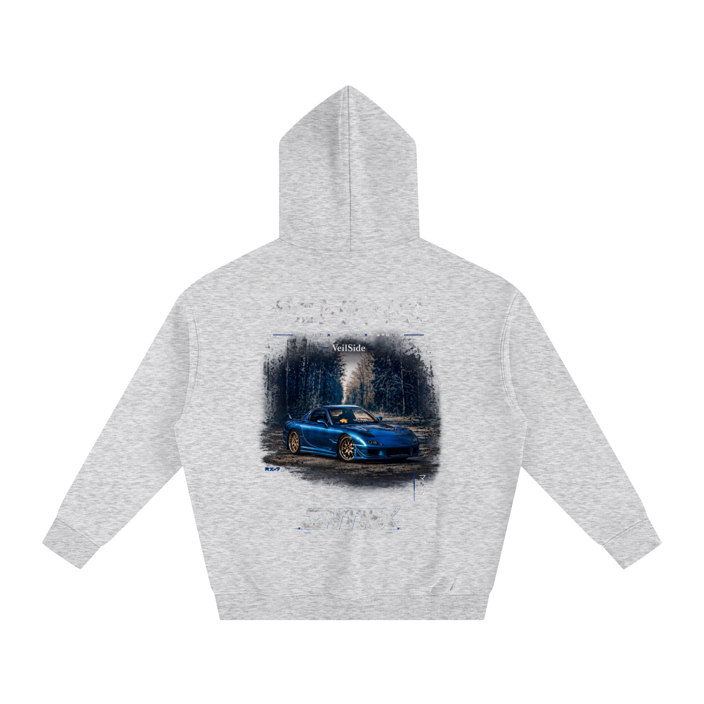 RX7 Graphic Hoodie Oversized