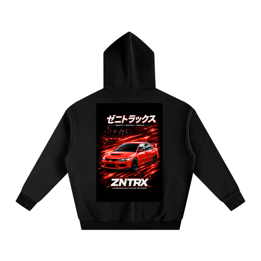 Evo IX Graphic Hoodie Oversized